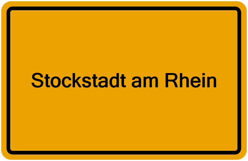 Handelsregister Stockstadt am Rhein